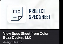 Add Spec Sheet Project Name + Description to Text (and Emails)
